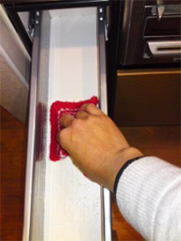 調味料の引き出し掃除